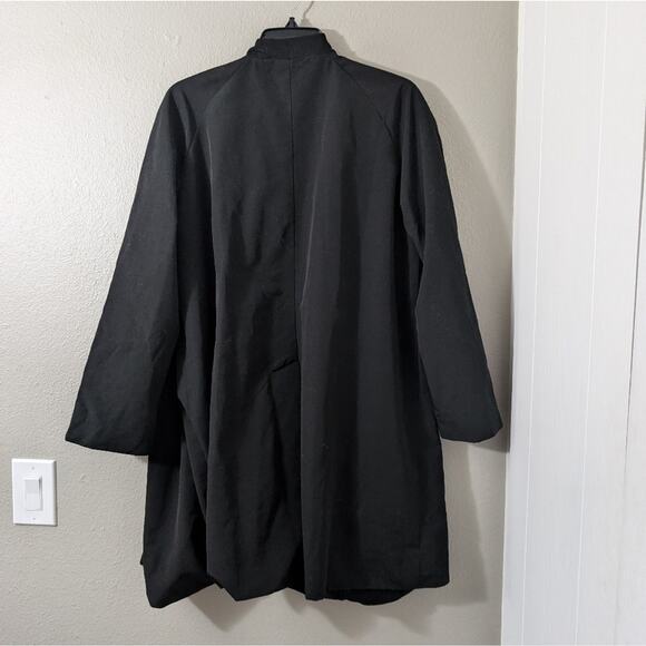 Love In Classic Black Trench Coat - Picture 4 of 4